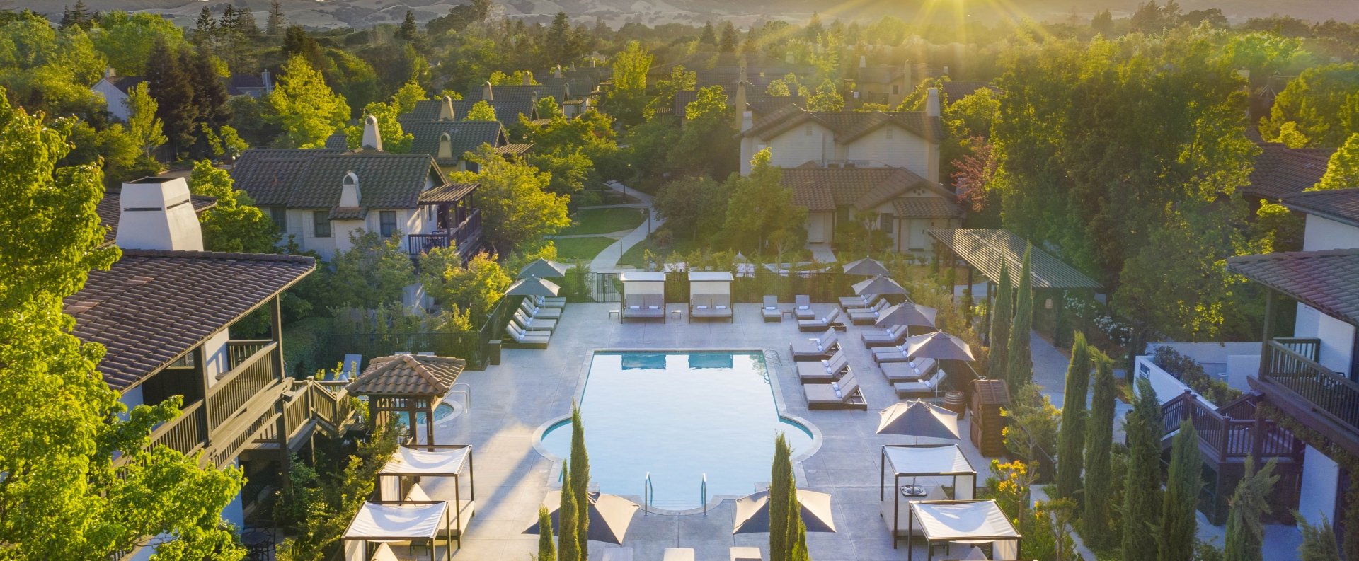 Outdoor Pool at Sonoma Hotel